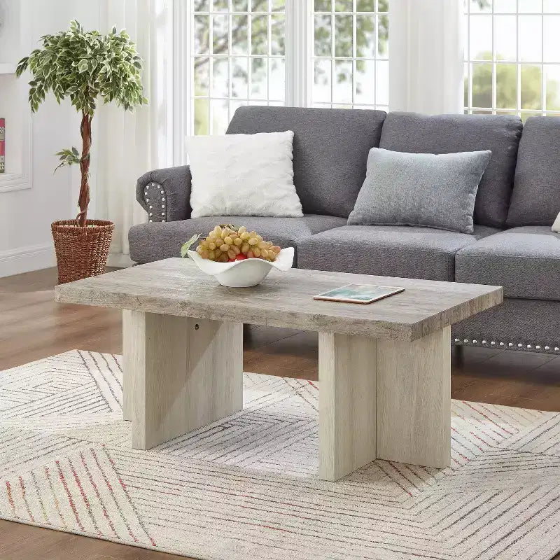 Table basse contemporaine Roundhill Furniture Mchome