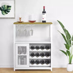 DobleePy Armoires de bar, armoires à vin, buffets, étagères réglables, adaptées aux petits meubles de bar dans les cuisines et les restaurants, couleur rétro