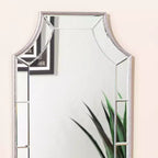 Miroir mural décoratif Leaston - Charcoal - SEI