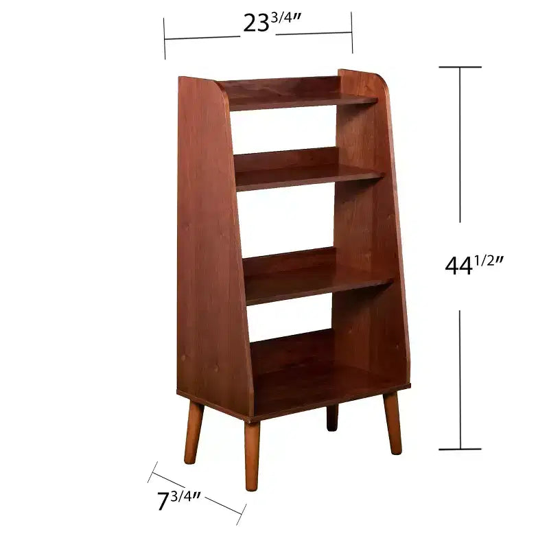 Étagère moderne du milieu du siècle Berritza - Marron - SEI