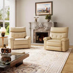Fauteuil inclinable surdimensionné - Grand fauteuil inclinable manuel en similicuir PU pour adultes, fauteuil de relaxation au confort exceptionnel