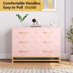 Commode de rangement Zstar à 6 tiroirs pour chambre, salon, couloir