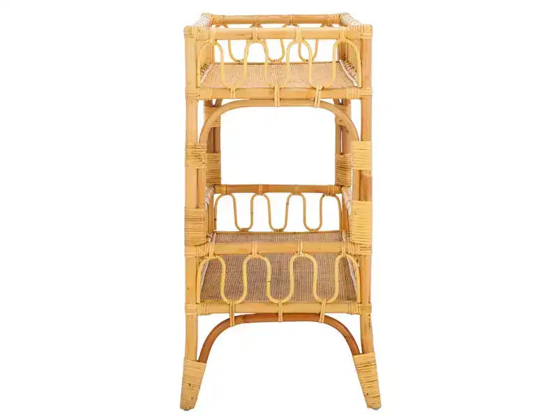Console en rotin à 2 étages Isaiah - STG6509 - Safavieh