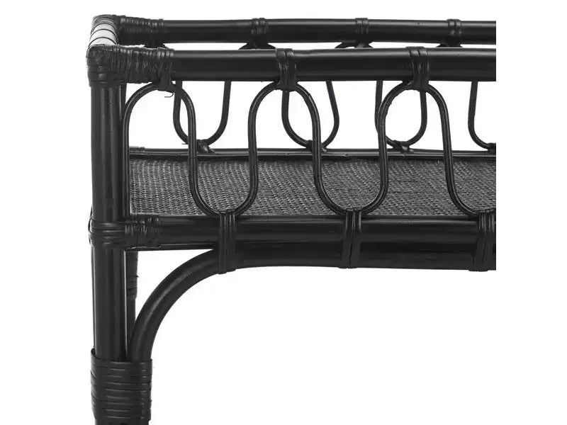 Console en rotin à 2 étages Isaiah - STG6509 - Safavieh