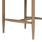 Jennifer Taylor Home Artemis Tabouret de comptoir rembourré 26 po en matériaux mélangés, Chenille blanc chaud