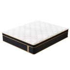 10 King Plush Hybrid Mattresses with Independently Encased Coils and Gel Memory Foam Fiberglass-Free