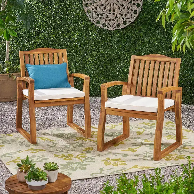 Fauteuil en bois MAYEERTY KD, design démontable, accoudoirs confortables pour salon et coin lecture