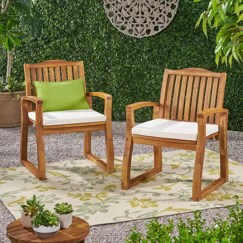Fauteuil en bois MAYEERTY KD, design démontable, accoudoirs confortables pour salon et coin lecture
