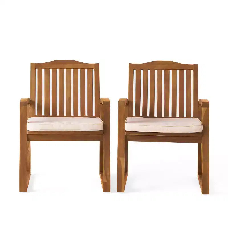Fauteuil en bois MAYEERTY KD, design démontable, accoudoirs confortables pour salon et coin lecture