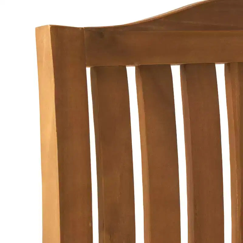 Fauteuil en bois MAYEERTY KD, design démontable, accoudoirs confortables pour salon et coin lecture