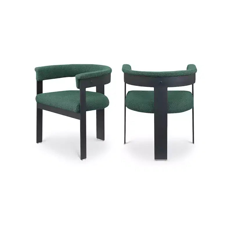 Meridian Furniture, Chaises de salle à manger Romeo Boucle (Lot de 2)