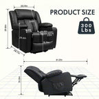 Fauteuil inclinable électrique XL31 avec massage pour personnes âgées