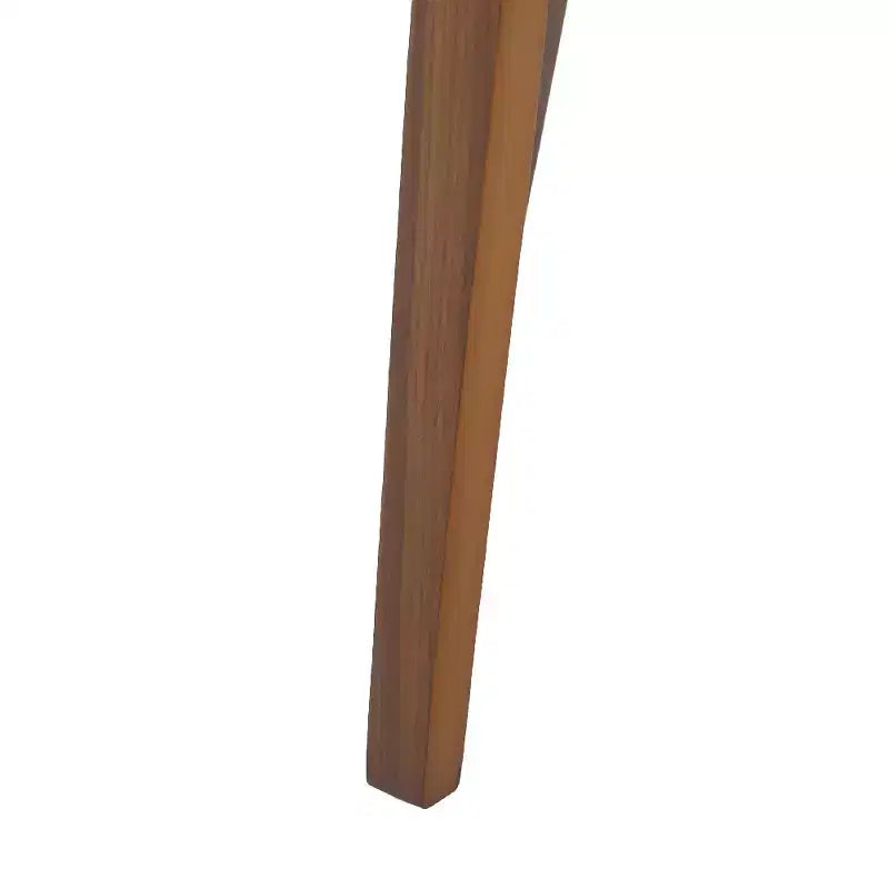 LeisureMod Clivo - Ensemble de 4 Chaises de Salle à Manger en Bois avec Siège Rembourré en Cuir, Dossier Ouvert Courbé - Cuisine Moderne, Salle à Manger, Café, Coin Repas