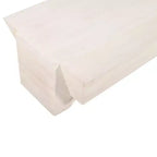 Table Basse Royal Hampton | 45 Table Rectangulaire en Bois de Mangue Faite à la Main | Base Solide Asymétrique