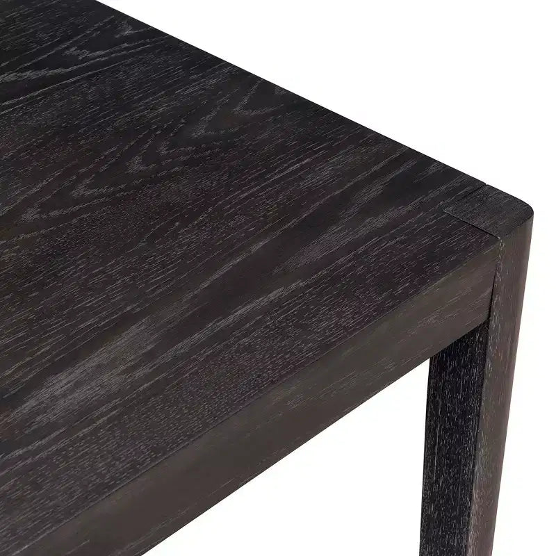 Ensemble de salle à manger Whisen Mid-Century 7 pièces pour 6 personnes, table en bois et chaises rembourrées confortables