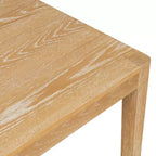 Ensemble de salle à manger Whisen Mid-Century 7 pièces pour 6 personnes, table en bois et chaises rembourrées confortables