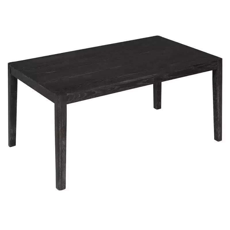 Ensemble de salle à manger Whisen Mid-Century 7 pièces pour 6 personnes, table en bois et chaises rembourrées confortables