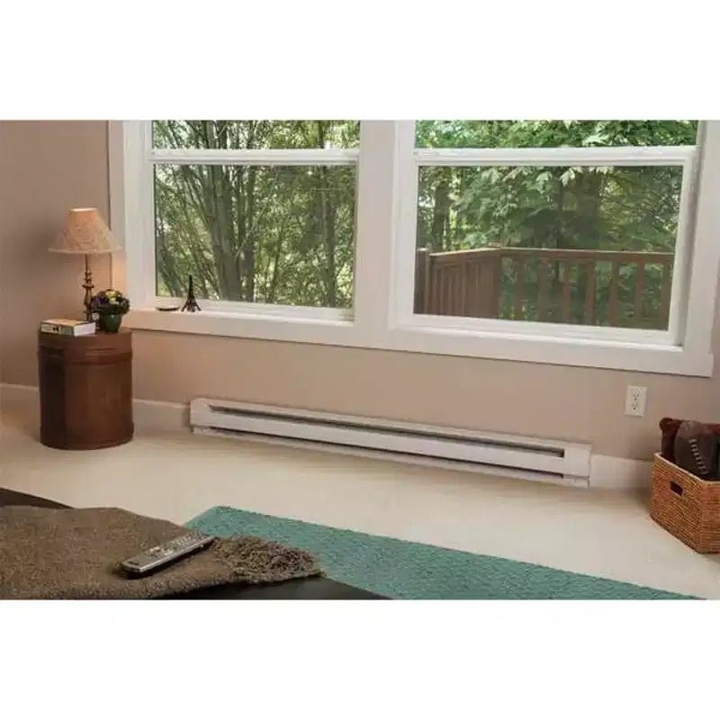 Plinthe chauffante électrique Cadet 96, blanc, 1500/2000W, 208/240V 8F2000W