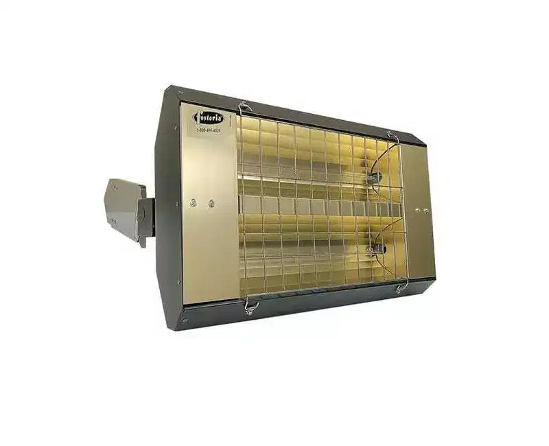 Fostoria Infrared Quartz Electric Heater, 1 Phase, Galvanized Steel, 208V AC