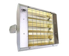 Fostoria Infrared Quartz Electric Heater, 1, 3 Phase, Stainless Steel, 480V AC