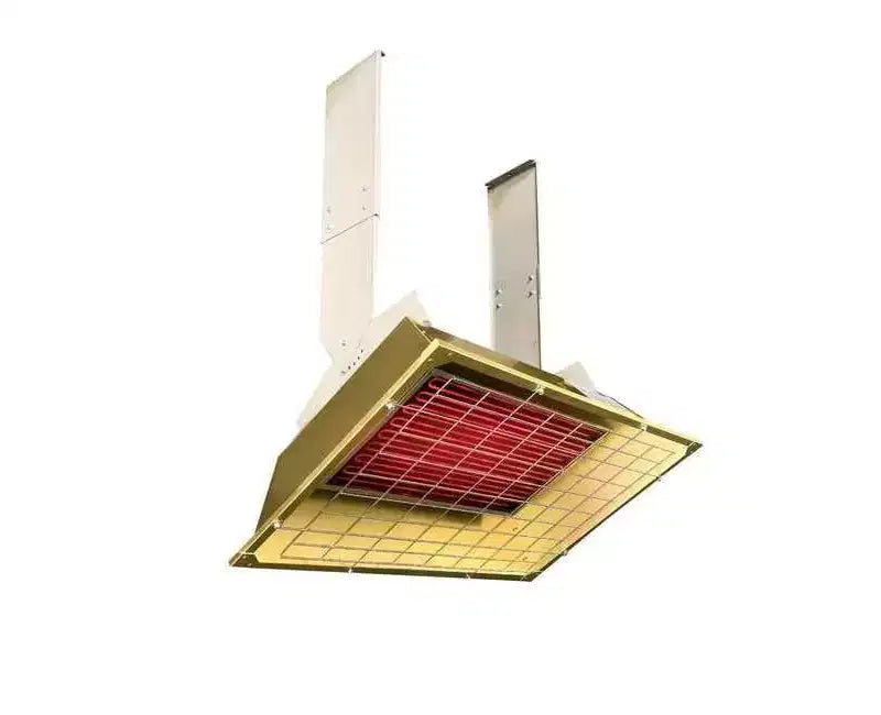 Fostoria Infrared Overhead Electric Heater, 1, 3 Phase, Aluminum, 480V AC