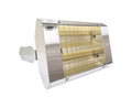 Fostoria Infrared Quartz Electric Heater, 1 Phase, Stainless Steel, 240V AC