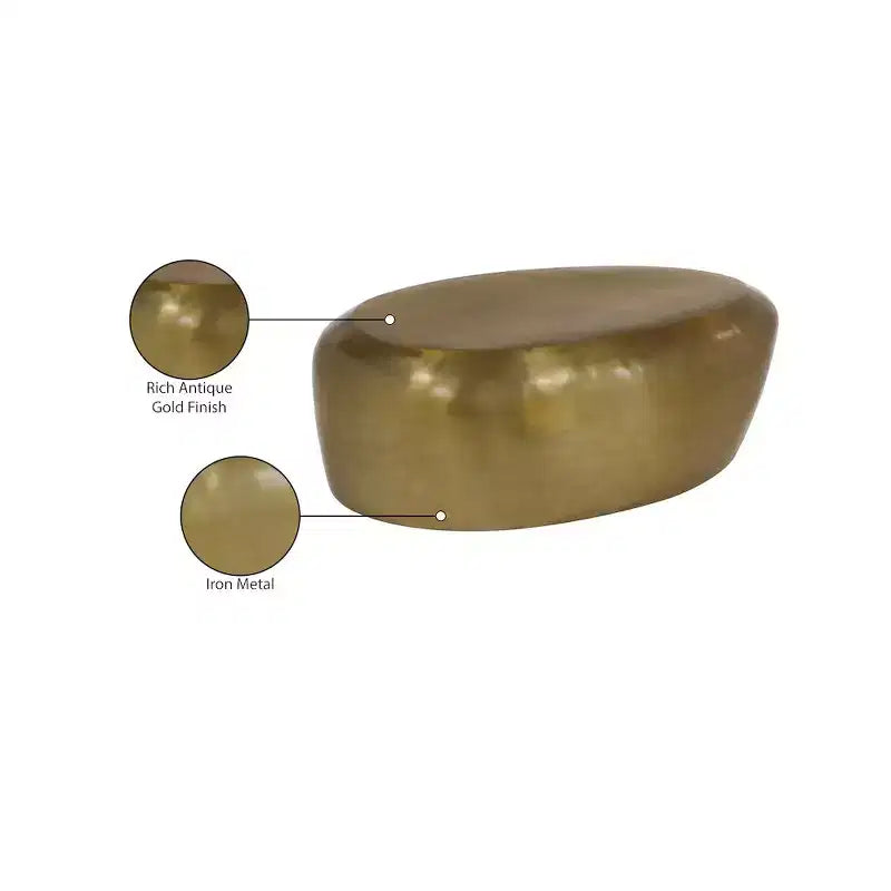 Meridian Furniture, Table basse Capsule en aluminium