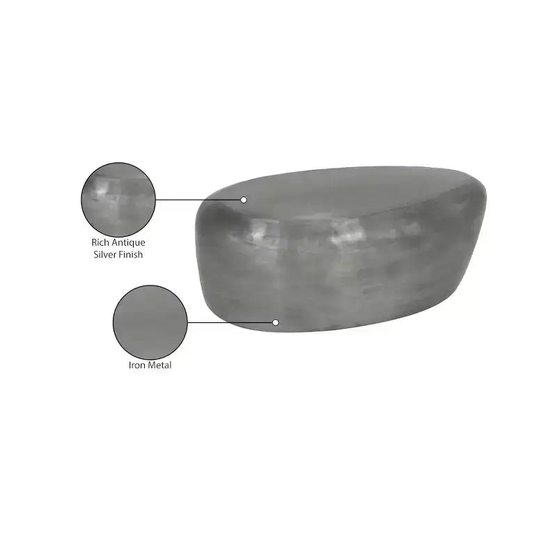 Meridian Furniture, Table basse Capsule en aluminium