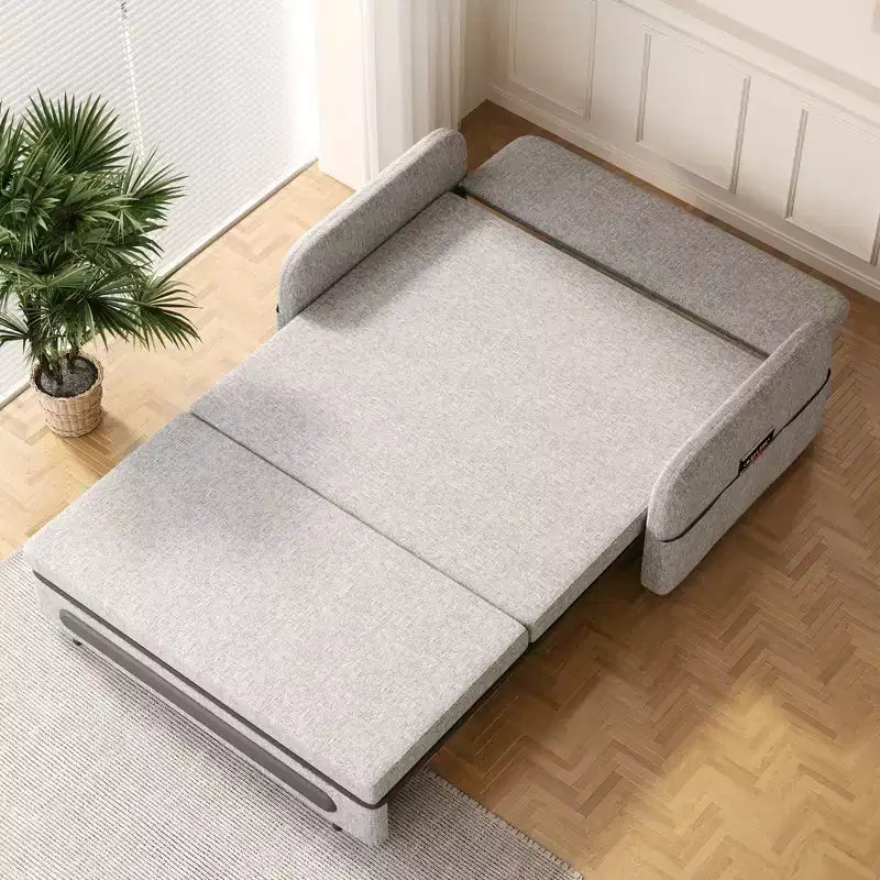 Gaoyangjiaju Canapé-lit convertible 94 cm à 225 cm avec rangement caché et roulettes verrouillables