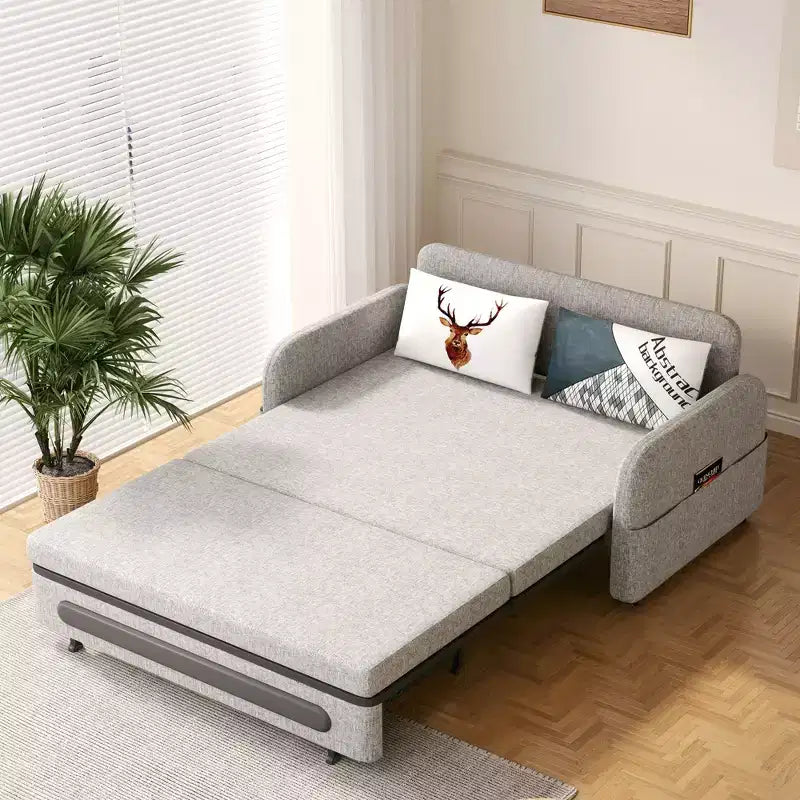Gaoyangjiaju Canapé-lit convertible 94 cm à 225 cm avec rangement caché et roulettes verrouillables