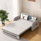 Gaoyangjiaju Canapé-lit convertible 94 cm à 225 cm avec rangement caché et roulettes verrouillables