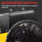 EAGLE PEAK Radiateur d'intérieur 1500W pour serre, 2 pièces, résistant aux projections d'eau IPx4, protection contre la surchauffe