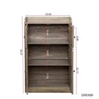 Meuble de rangement de cuisine, buffet autoportant avec portes pour salle à manger, salon, salle de bain