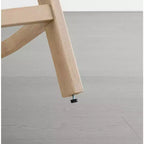 Tabouret de bar de comptoir moderne Spruce&Spring en bois d'acacia rembourré avec dossier en corde tressée à la main pour intérieur et extérieur, lot de 2