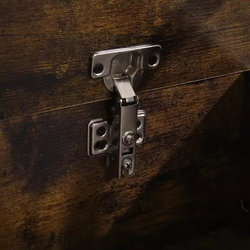 Banc d'entrée, banc à chaussures rétro en bois de 33 po avec boîte de rangement, porte-chaussures pour entrée, chambre, couloir, supporte 240 lb