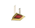 Fostoria Infrared Overhead Electric Heater, 1, 3 Phase, Aluminum, 240V AC