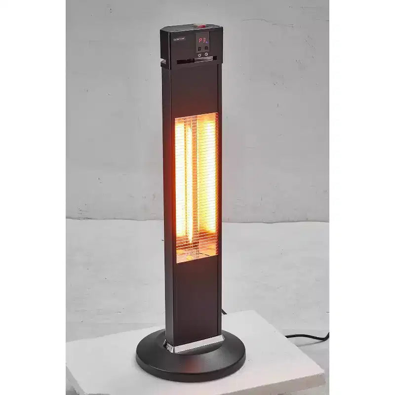 Chauffage infrarouge portable Acekool - 3 réglages de chaleur, télécommande et minuterie, résistance aux intempéries IP34 pour patio, terrasse et jardin