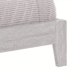 Lit Galano Queen Tiena Lencia avec tête de lit Chêne gris poussière