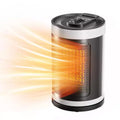 1500W Portable Ceramic Space Heater with Adjustable Thermostat, Tip-Over & Overheat Protection, Quiet Indoor Use, Small Room/Office Heater.