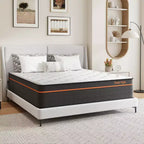 Matelas hybride Queen Sweetnight 14 po en mousse à mémoire de forme/à ressorts ensachés de fermeté moyenne, livré dans une boîte