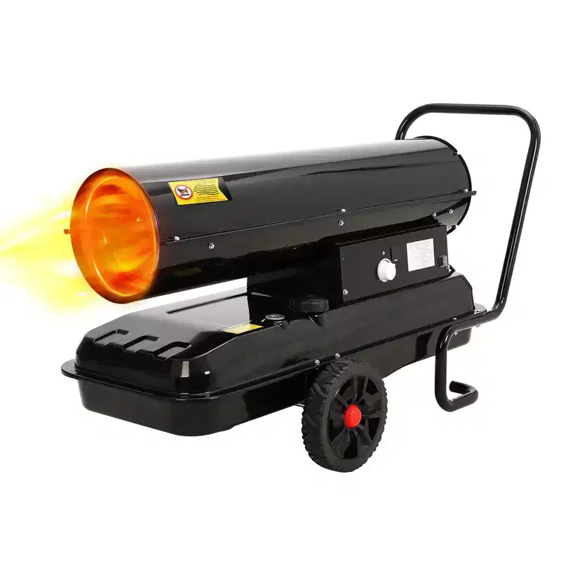 220000-btu Forced Air Indoor/Outdoor Kerosene Heater with Thermostat Control, Portable Forced Air Kerosene/Diesel Salamander Space Heater