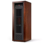 Etust 24 Infrared Space Heater, 6 Quartz Heating Tubes Tower Heater with ECO Energy-Saving Mode, Portable Room Heater