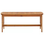 Table basse en acacia massif naturel bois d'acacia moyen durable