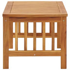 Table basse en acacia massif naturel bois d'acacia moyen durable