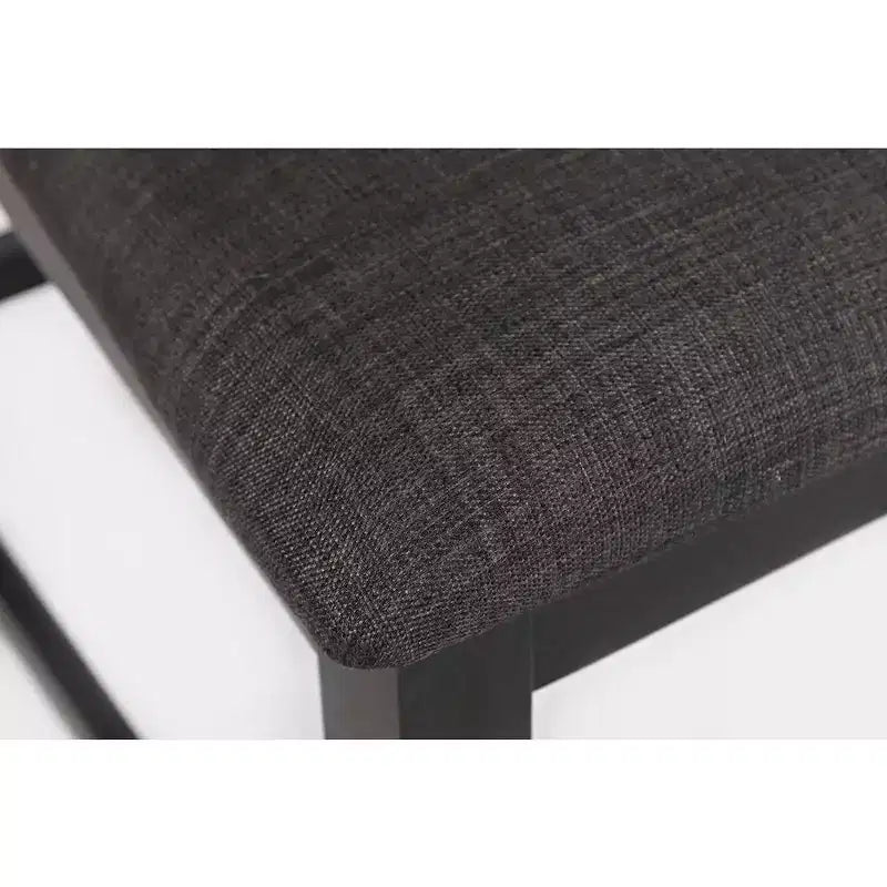 Jofran, tabouret de bar à dossier à lattes rembourré avec garniture cloutée (lot de 2)