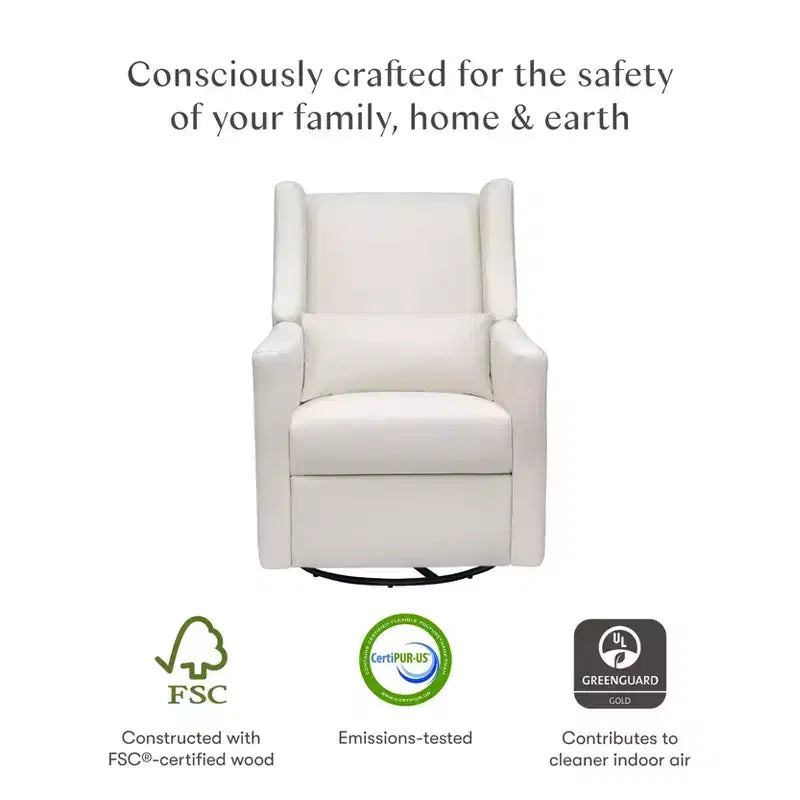 Fauteuil inclinable et pivotant Babyletto Kiwi
