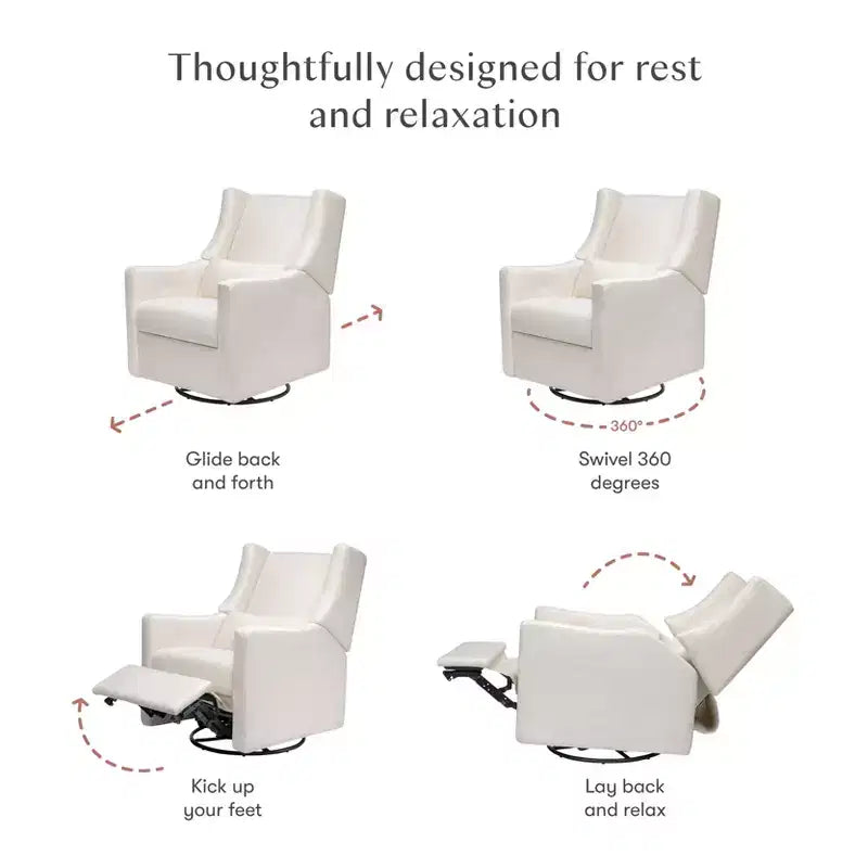 Fauteuil inclinable et pivotant Babyletto Kiwi