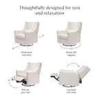 Fauteuil inclinable et pivotant Babyletto Kiwi