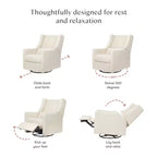 Fauteuil inclinable et pivotant Babyletto Kiwi