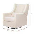 Fauteuil inclinable et pivotant Babyletto Kiwi
